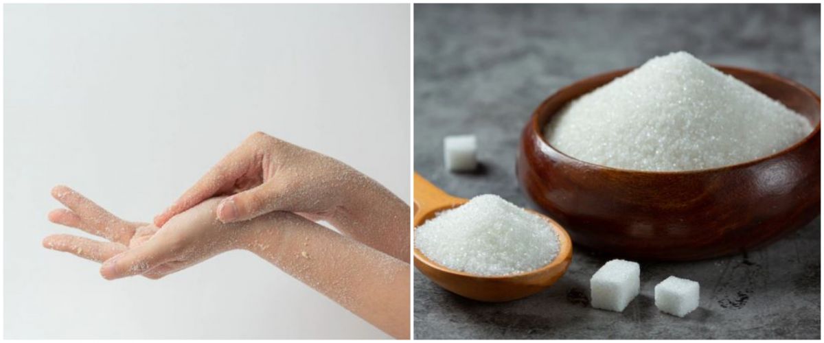 Scrub Badan Guna Gula & Minyak Kelapa: Rahsia Cantik alami