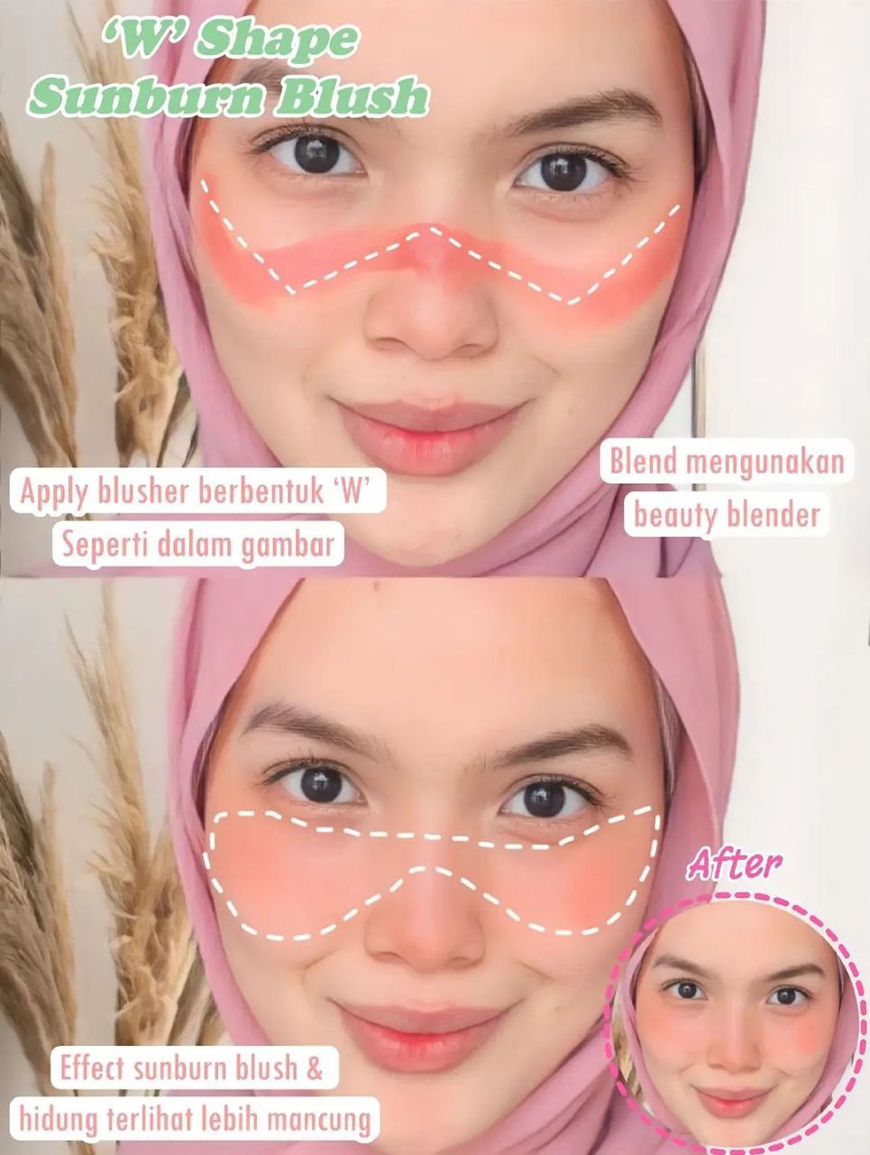 Panduan Pilih Blush Ikut Bentuk Muka Panduan Pilih Blush Ikut Bentuk Muka